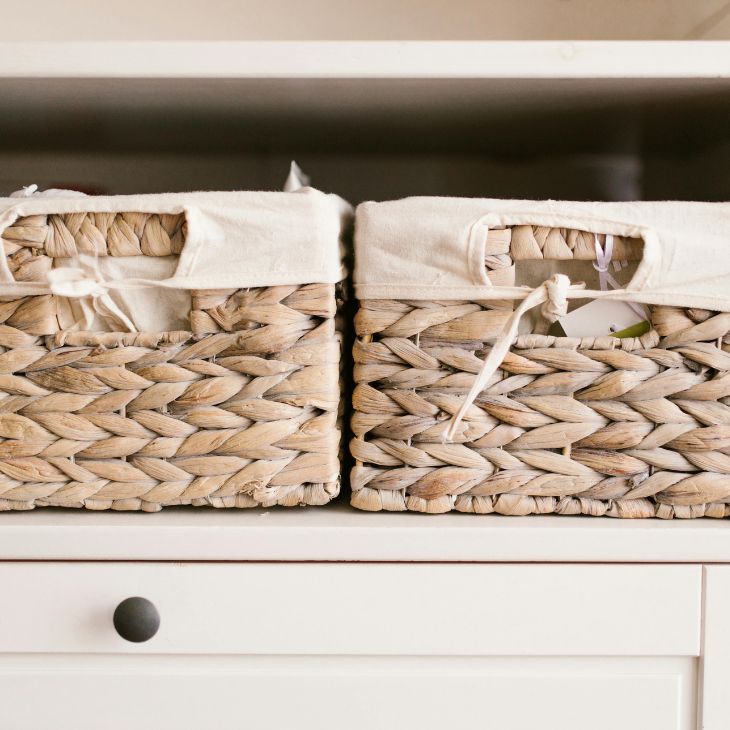 organizing baskets